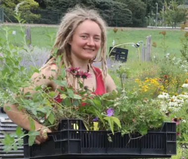 Steffi Eidmann, Staudengärtnerin, Gartenplanerin